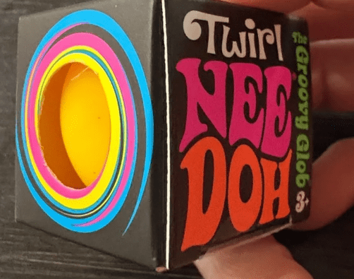 Nee Doh Twirl Groovy Glob MINI, 1PC