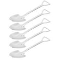 thumbnail image 3 of Coffee Spoons, Small Salad Forks, Portable Ergonomic Equipped With Hanging Hole, Multipurpose 5pcs For Ice Cream Yogurt Spoon, 3 of 8