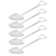 thumbnail image 1 of Juego de 5 cucharas de postre para café, acero inoxidable 304, para helado, postre y pastel., 1 of 14