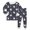 d-Grey, variant on Teen Outfits Set Crewneck Pumpkin Print Shirt and Pant Sleepwear with Pockets Funny Air Conditioning Clothes 2 Piece Pjs for Teens