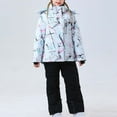 thumbnail image 3 of Owordtank Kid Ski Suit Boys Girls Windproof Waterproof Ski Jacket and Pants Sets Winter Ski and Snowboarding Suit, 3 of 3