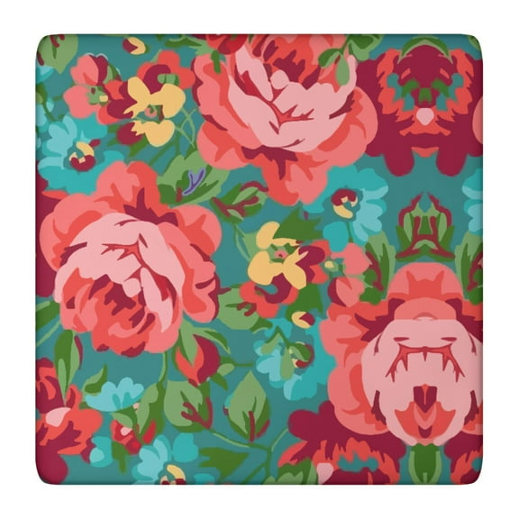 Square Tablecloth with Elastic Edges 36 * 36 Inch Waterproof Pioneer Table Cover Washable Indoor and Outdoor for Party Kitchen Dinner Banquet Patio Picnic