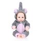 thumbnail image 1 of Muñeca bebé reborn de 10 pulgadas y 25 cm, muñeca princesa de silicona completa, juguete de baño para bebé con ropa, regalos lindos y realistas, juguete de elefante, 1 of 7