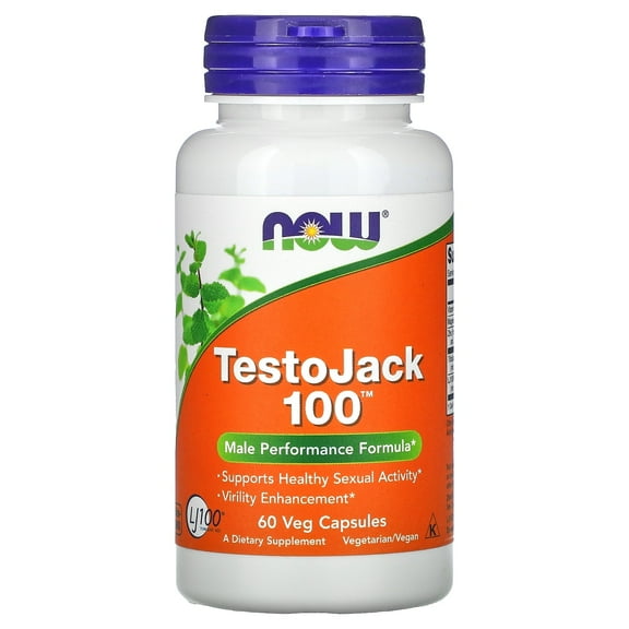 Now Foods TestoJack 100 - 60 Veg Capsules