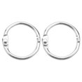 thumbnail image 4 of 100Pcs 25Mm Loose Leaf Binder Rings Key Book for Scrapbook/Album/Craft, 4 of 8