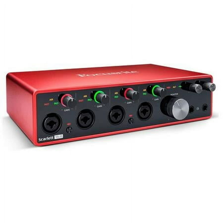 Focusrite Scarlett 18i8 18-In 8-Out USB Audio Interface 3rd Generation