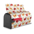 thumbnail image 3 of Pofeuu Flower Chicken Print Mailbox Covers Letterbox Cover Mailbox Wrap for Home Garden Yard Outdoor Decor -25.5x21 in, 3 of 8