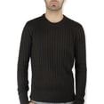thumbnail image 6 of Blue Ocean Mens Cable Crew Neck Sweater (sw-333), 6 of 6