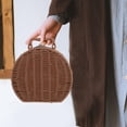 thumbnail image 4 of unbranded Decorative Suitcase Woven Suitcase Box PP Wicker for Outdoor Activities 1Pack, 4 of 5