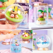 Hamee RE-MENT Kirby Blind Box Miniature Figure Set for Birthday Gift, Party Favor, Collectible Toy (Kirby Terrarium Collection: Story of Fountain of Dreams) – 1 Pc. Mystery Box