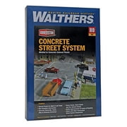 Concrete Street System -- Kit - Complete Set - Scale: HO