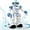 Blue-2, variant on Babyltrl Remote Control Robot Toys for Kid,RC Smart Robot with Walking Singing Dancing,Intelligent Gesture Sensing & Educational Programmable,for Ages 3 and up,Blue