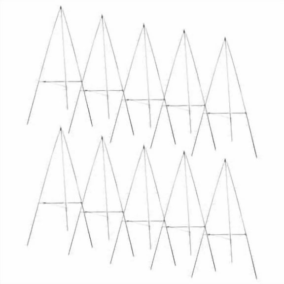 Ashland 30” Metal Easel with Floral Arrangements Pictures Signs Bulk (10 Pack)