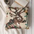 thumbnail image 3 of nygtbtfer Christmas Throw Pillow Cover, Winter Holiday Cushion Case Decoration for Sofa Couch, 3 of 5