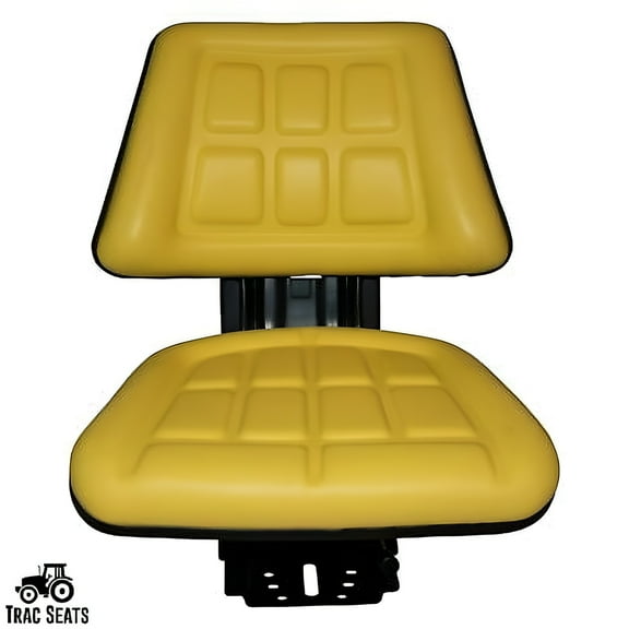 Yellow Tractor Suspension Seat Fit John Deere 5200 5210 5300 5310 5510