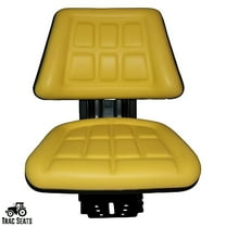 Yellow Tractor Suspension Seat Fit John Deere 5200 5210 5300 5310 5510