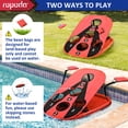 thumbnail image 2 of Juego de tablas de cornhole para piscina Ropoda de 3 pies x 2 pies, flotantes, de doble propósito, 2 of 7