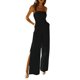 thumbnail image 2 of VISgogo Mameluco de mujer, sin hombros, sin tirantes, pierna ancha, pantalones de color sólido, verano, otoño, calle, primavera, verano, mono VISgogo moda, 2 of 3