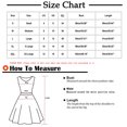 thumbnail image 2 of AOOCHASLIY Miss Dress Fall Clearance Women Fashion Off-The-Shoulder Summer V Neck Sleeveless Flower Dress, 2 of 5
