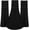Black, variant on Jointown 3 Pcs Football Field Towel Quarterback Accessories Cotton Sports Sweat Towel with Hook and Loop Fastener for Football, Golf, Gym