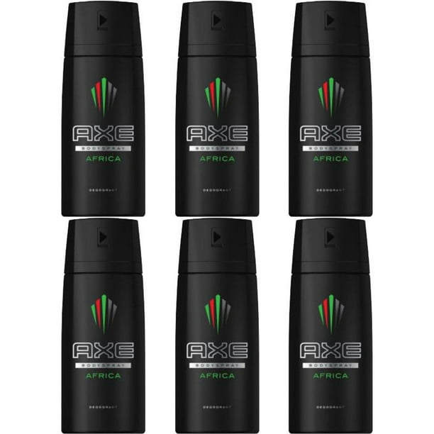 dump Versterken Fluisteren 6 Pack Axe Africa Mens Deodorant Body Spray, 150ml - Walmart.com