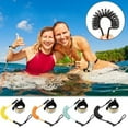 thumbnail image 3 of koolsoo Surfboard SUPs Leash/Leg Rope 5 Feet Premium Straight Leash Padded Adjustable Neoprene Cuff Orange, 3 of 9