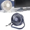 thumbnail image 1 of Ventilador Circulador De Aire Recargable Portátil Con 2 Velocidades Ajustables, Ventilador De Refrigeración De Mesa De Escritorio USB Para Dormitorio, Al Aire Libre, 1 of 7