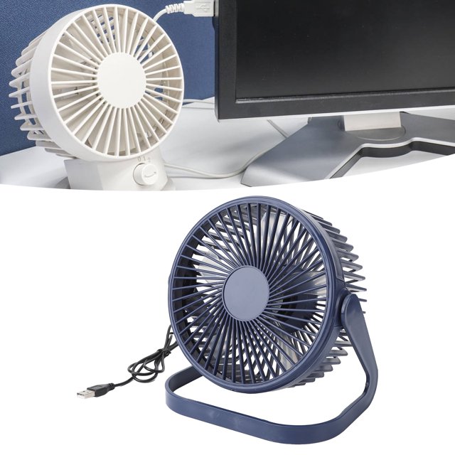 Ventilador Circulador De Aire Recargable Portátil Con 2 Velocidades Ajustables, Ventilador De Refrigeración De Mesa De Escritorio USB Para Dormitorio, Al Aire Libre