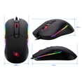 thumbnail image 3 of Rosewill NEON M62 Ambidextrous Wired Gaming Mouse, On-The-Fly 10000 DIP, Ergonomic Ambidextrous Hand Grips, 9 Programmable Buttons, 12 RGB Backlight Modes, 3 of 6