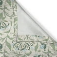 thumbnail image 4 of Ambesonne Green Valance Pack of 2, Pastel Floral Ornaments, 42"X18", Multicolor, 4 of 5