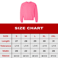 thumbnail image 2 of Gildan Men's Hi-Vis Safety Pink Sweatshirt, Heavy Blend, Crewneck Work Sweatshirt, Size-S, 1-Pack, 2 of 6
