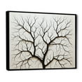 thumbnail image 2 of Designart "American Basswood In Minimalism" Tree Amercian Basswood Floater Framed Canvas Art Print, 2 of 5