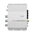 thumbnail image 1 of Mini Stereo Amplifier,Mini HiFi 2.1 Stereo Amp Stereo Amplifier Built for Professionals, 1 of 9