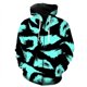 thumbnail image 3 of Suéteres con cremallera y estampado de leopardo en 3D para hombres y niños, sudaderas con gráficos de piel de animal estilo Harajuku, sudaderas casuales holgadas con capucha para la calle, 3 of 5