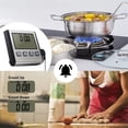 thumbnail image 3 of Termómetro Digital TP710 para Alimentos con Temporizador, Sonda para Carne, Herramientas de Cocina Electrónicas para Barbacoa, 3 of 5