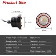 thumbnail image 2 of 2PCS Super Bright 3"Universal Projector LED Fog Lights 12V 10W Red COB Daytime Running Lights DRL Fog Lights, 2 of 5
