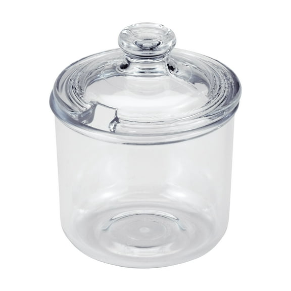 Condiment Jar With Cover Clear