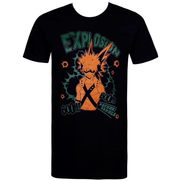 My Hero Academia Bakugo Men's T-Shirt-Large