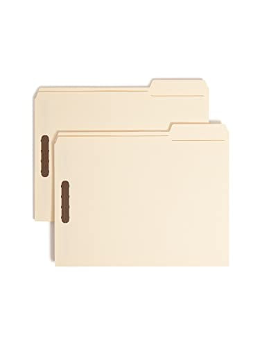 SMEAD FASTENER FILE FOLDER, 2 FASTENERS, REINFORCED 14580 - MANILA