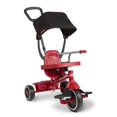thumbnail image 1 of Radio Flyer Pedal & Push 4 en 1 Stroll 'N Trike®, triciclo rojo, para niños pequeños de 1 a 5 años (exclusivo de Amazon), bicicleta para niños pequeños grande, 1 of 5