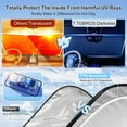 Windshield Sun Shade Custom Fit For 20192023 2024 Chevy Blazer