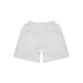 thumbnail image 4 of iixpin Boys Solid Color Workout Running Sports Shorts Basketball Training Undershorts Swim Trunks White 15-16, 4 of 6