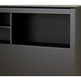 thumbnail image 6 of Prepac Sonoma Black King Storage Headboard, 6 of 6