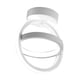 thumbnail image 1 of Lámpara de lámpara de tejado moderna, luz colgante LED, arte creativo para cocina, habitación, comedor, decoración de terraza, accesorio de iluminación D luz blanca blanca, 1 of 9