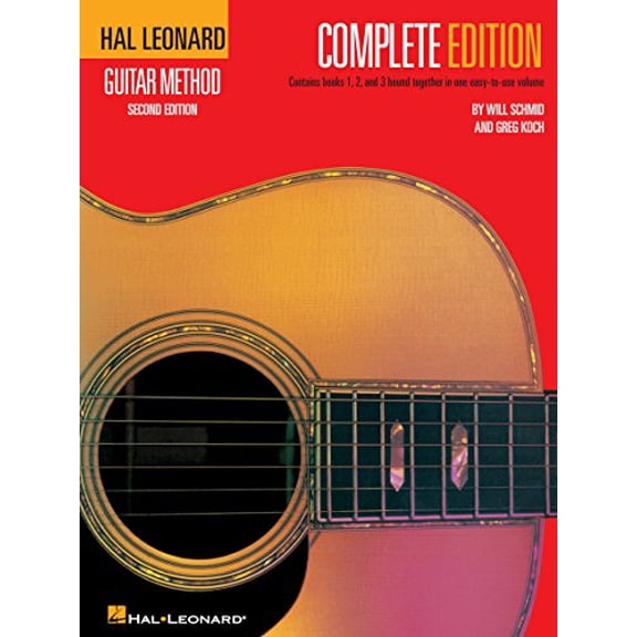 Pre-Owned Hal Leonard Guitar Method, - Complete Edition: Book Only (Paperback 9780881881394) by Will Schmid, Greg Koch