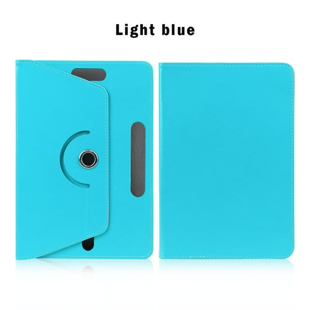 Étui de Protection à Motif pour Tablette, Étui Universel en Cuir PU pour Samsung Galaxy Tab 7 8 9 10.1 Pouces Tablette Android PC Bleu Pâle Universel 8 Pouces