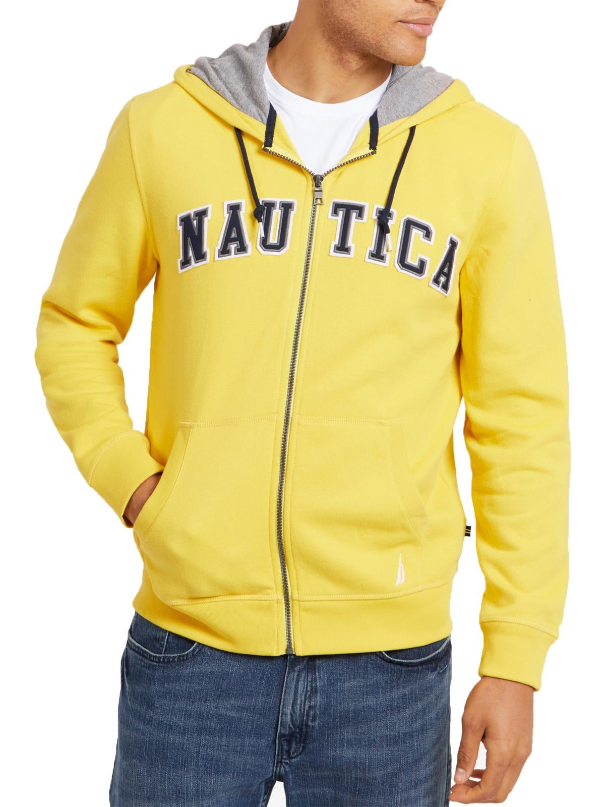 yellow nautica hoodie