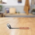 thumbnail image 4 of USHOBE Beige Wooden Spatula Handle Replacement Anti Scald Heat Insulation 1 Set, 4 of 8