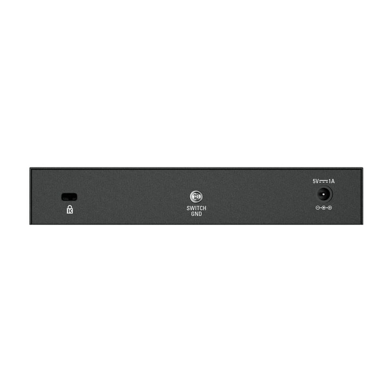 D-Link DGS-108 commutateur réseau Non-géré L2 Gigabit Ethernet  (10/100/1000) Noir sur