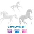 thumbnail image 2 of Set de pintura Toy Horse Breyer Horses Stablemates Unicorn Family, 2 of 8